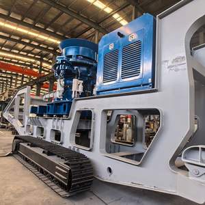 Concasseur mobile à cône sur chenilles, vente directe usine, équipement de concassage de minerai, concasseur de déchets de construction - Product Image 4