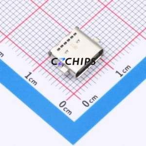 GT-USB-9007C USB Connector SMD Connector ( Connector Type: Type-C )( Protocol Standard: USB 3.0 )( Gender: Female ) - Product Image 1