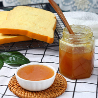 Grosir Botol Madu Kaca Heksagonal 6Oz 180Ml 280Ml 380Ml 16Oz 500Ml dengan Gayung