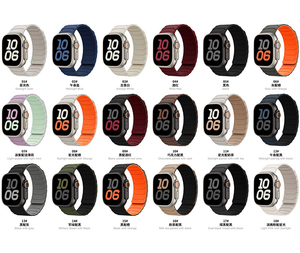 Armored Warrior Bracelet en silicone magnétique solide Bracelet de montre à boucle en <span class=keywords><strong>aluminium</strong></span> pour <span class=keywords><strong>Apple</strong></span> <span class=keywords><strong>Watch</strong></span> Ultra 2 Series 10 42mm 46mm Sport Band - Product Image 3