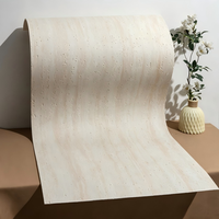 Grands panneaux de placage en ardoise tufa romaine souple, ultra-minces, flexibles, revêtement 3D en tufa, placage en porcelaine souple PU pour murs extérieurs