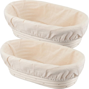 Cestino per <span class=keywords><strong>Lievitazione</strong></span> del <span class=keywords><strong>Pane</strong></span> in Rattan, Cesto per <span class=keywords><strong>Lievitazione</strong></span> del <span class=keywords><strong>Pane</strong></span> Vietnamita per Cucina - Product Image 1