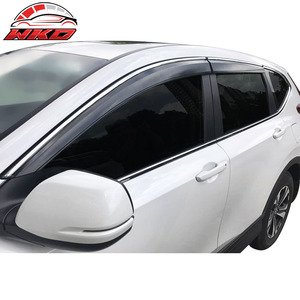 Viseras Acrílicas para Ventanas de Honda CRV 17-22, Deflectores de Sol y Lluvia, Juego de 4 Piezas, Protección para Ventanas Laterales de Puertas de Automóviles - Product Image 2