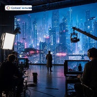 Fond de studio pour photographie d'intérieur, écran numérique LED 8K, panneau d'affichage, mur vidéo cascade