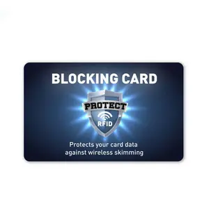 आरएफआईडी ब्लॉकिंग वित्तीय आईसी क्रेडिट चोरी रोधी स्वाइप बैंक सूचना सीओबी चिप सुरक्षा सुरक्षा स्मार्ट कार्ड