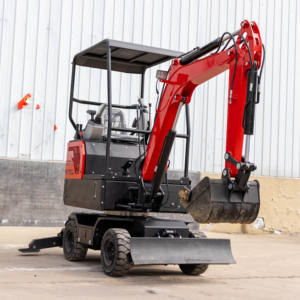 Goedkope mobiele wielgraafmachine multifunctionele wielgraafmachine mini wielgraafmachine - Product Image 5