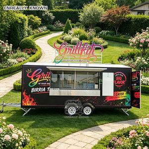 Professional Gelato Trailer Commercial Espresso Food Truck CE Ice Cream Cart - Product Image 3