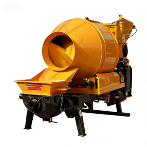 QIANYUAN Diesel Electric Mobile Concrete Mixer Pump High Efficiency <strong>25M</strong>/H 110M Vertical 200M Horizontal Conveying Engine Motor - Product Image 3