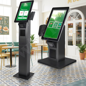 Distributeur de cartes de chambre 21.5/32 ''Kiosque d'imprimante de billets Kiosque d'auto-vérification dans l'hôtel Self Service Cash Recycler Machine de <span class=keywords><strong>paiement</strong></span> Banque - Product Image 1