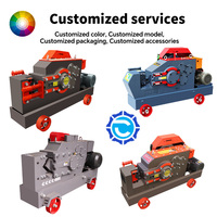 Machine de découpe automatique de barres d'armature CNC, coupe-barres en acier électrique, moteur 4KW pour la construction