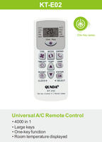Télécommande universelle pour climatiseur RETEKOOL KT-1000, 1000 en 1, remplacement pour Samsung Gree Panasonic A/C Parts