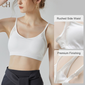 2026 Best-Selling Summer Short Crop <strong>Top</strong> Eco-Friendly Breathable Sexy Open <strong>Back</strong> Camisole Padded <strong>Top</strong> Women's OEM/ODM <strong>Low</strong> MOQ Fast - Product Image 3
