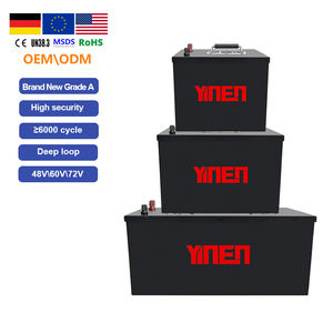 OEM 72V 48V 36V 24V 12V 장수명 LiFePO4 충전식 12V 200Ah 프리즘 리튬 이온 배터리 팩 고저장 리튬 이온 저장 - Product Image 1