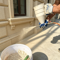 Pintura de Piedra Natural con Certificación CE, Resistente a la Intemperie, para Edificios Residenciales y Comerciales