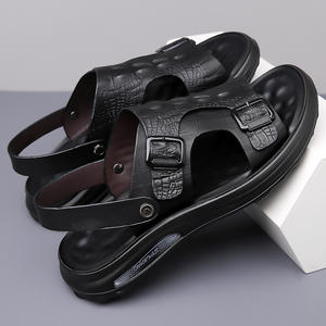 Chaussons décontractés et sandales de conduite pour hommes |   Chaussures de plage d'extérieur élégantes, à semelle souple, antidérapantes, résistantes à l'usure et respirantes - Product Image 4