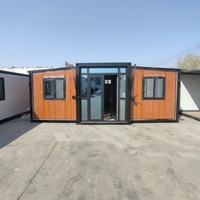 Mini-maison prête à être expédiée, panneau sandwich isolant, maison préfabriquée extensible, conteneur personnalisable
