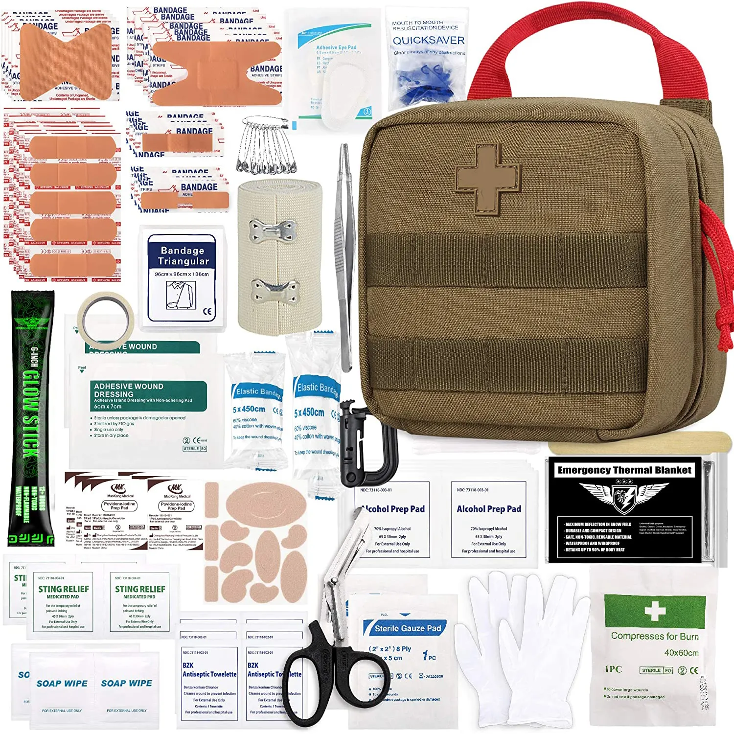 2021 New Product First Aid Kit Bag With Supplies First Aid Kit For Outdoor Survival Camping First Aid Kit