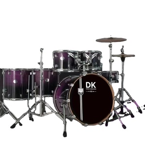 Bonne qualité instrument de musique pleine grandeur professionnel <span class=keywords><strong>jazz</strong></span> 6pc laque batterie ensemble - Product Image 1