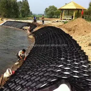 Plastic Building Materials Geocell Geoceld Geocells For Slope Protection