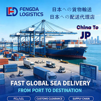 Expédition maritime porte-à-porte au Japon, port de Tokyo, DDP, tarif compétitif, équipe de documentation expérimentée