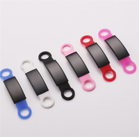 Neueste Mode Silikon Haustier ID Halsband mit QR-Code Hunde halsband Hund ID
