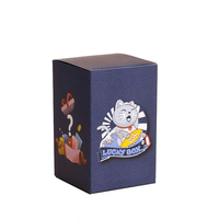 Emballage personnalisé pour boîte mystère, boîte surprise porte-bonheur, étui en carton pour jouets, conteneur de rangement cadeau, logo personnalisé
