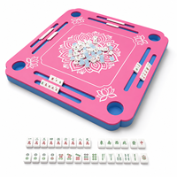 Table de jeu de Mahjong flottante personnalisée en mousse EVA écologique et imperméable pour 4 joueurs, pour piscine et spa, jeux de dominos double face