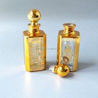 Bouteille d'huile essentielle décorative en verre cristal fantaisie pour salon