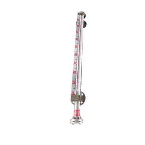 Antlets - Medidor de nível de garrafa de gás GLP líquido de grau industrial, medidor magnético de nível de tanque, medidor de nível flutuante