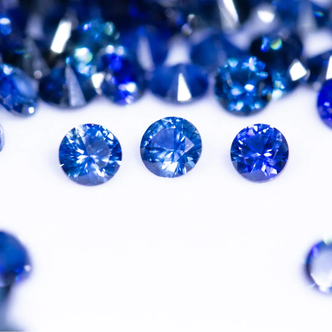 Sri Lanka High Quality Natural loose gemstone all shape blue sapphire stone