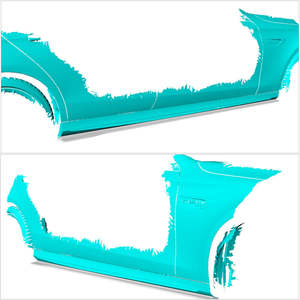 Para <span class=keywords><strong>Mercedes</strong></span> W213 E43 E53 E63 AMG <span class=keywords><strong>Sedan</strong></span> faldas laterales de carbono Real labios de extensión 2017up - Product Image 5