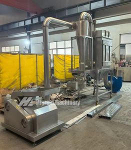 स्वचालित रूप से हल्दी मिर्च मिर्च हथौड़ा मिल हर्ब सूखे फल पाउडर पीसने मशीन - Product Image 4