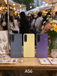 Smartphone populaire A56 grand écran 5G, appareil photo micro-courbé 108MP, édition mondiale - Product Image 4