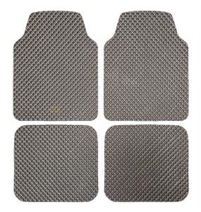 Tapis de sol en caoutchouc de haute qualité, 4 pièces, tapis universel adapté pour voitures, pull et camions - Product Image 3