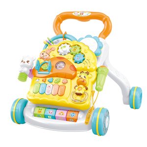 Giáo dục sớm Bé Nấm Walker âm nhạc đẩy và kéo đi Bộ đồ chơi trẻ em học tập hoạt động âm nhạc bé đi bộ đồ chơi - Product Image 3