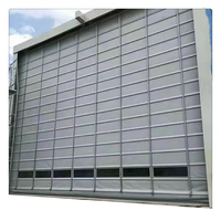 Puerta Industrial de Alta Velocidad Plegable y Apilable para Hangares de Aviones con Tela Nano PVC Resistente al Viento para Aeropuertos y Almacenes Wuxi Shelter