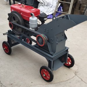 Nueva trituradora de martillo diésel portátil pequeña, Molino de Piedra para trituración de minerales en minería con componentes centrales, engranaje de cojinete de Motor - Product Image 5