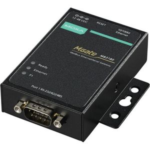 Moxa MGate MB3180 Módulo Industrial Ethernet I/O, Gateway Serial Modbus Ethernet, Puerto Ethernet 10/100M RS232, Taiwán - Product Image 1