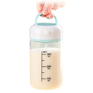 Portable Electric Shaker 300 Ml Reusable Fitness Water Bottle With Measurement Markings For Protein Milkshake Mixing - Product Image 3