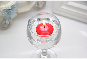 Bougies flottantes activées par l'eau coniques de luxe Offre Spéciale pour la décoration intérieure Festival de Thanksgiving Spa fournitures de fête de vacances chaudes - Product Image 4