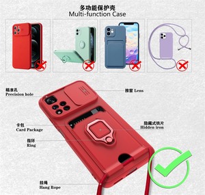 <span class=keywords><strong>Custodia</strong></span> per <span class=keywords><strong>Xiaomi</strong></span> Redmi <span class=keywords><strong>Note</strong></span> 14 <span class=keywords><strong>Pro</strong></span>+ 14 <span class=keywords><strong>10</strong></span> 13 <span class=keywords><strong>Pro</strong></span> A5 11S Poco X7 M7 X4 X6 <span class=keywords><strong>Pro</strong></span> M5 Plus con Copriobiettivo Scorrevole, Anello di Supporto e Slot per Carte - Product Image 2