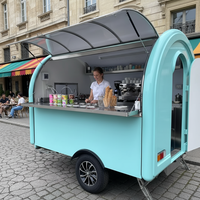 Orange Technology - Mini-remorques alimentaires personnalisables pour pizzas, sandwichs, glaces, gelatos, churros, crêpes, avec cuisine complète