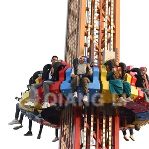 Leisure and entertainment equipment 23m rotating tower rides