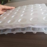 Planche de drainage composite en HDPE avec géotextile pour projets de drainage des parcs et des parkings