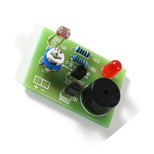 Alarme de som fotossensível original, alarme para diy, kit de produção eletrônica, montagem de módulos de sensor de som e luz - Product Image 2