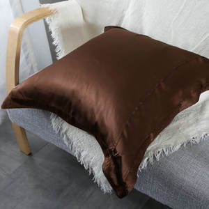 Copricuscino di <span class=keywords><strong>seta</strong></span> di lusso 100% 3CM con bordo busta stile doppia faccia tessuto tecnica per uso ospedaliero a casa stile semplice - Product Image 3