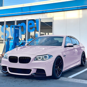 Amp-Z Side Skirts For Bmw 5 Series F10 F11 M Sport 2011-2017 Piano Black Carbon Fiber Texture Matte Finish - Product Image 2