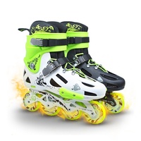 3 paires de patins à roulettes quad, tenue de patinage artistique sexy, robe de patinage sur glace réglable