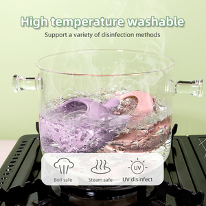 Mordedores de Silicona Suave para Bebés, Libres de BPA, Diseño de <span class=keywords><strong>Tortuga</strong></span>, Fácil Agarre para Masticar y Jugar - Product Image 6