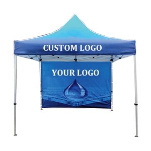 Carpa Plegable de Fácil Instalación con Logotipo Personalizado, Carpa Plegable 10X10, Reemplazo de Toldo Gazebo 3X3 - Product Image 1